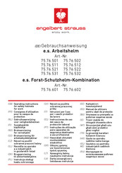 Engelbert Strauss 75.76.601 Instrucciones De Uso