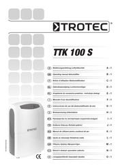 Trotec TTK 100 S Instrucciones De Uso