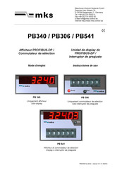 MKS PB340 Instrucciones De Uso