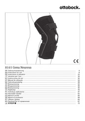 Ottobock 8165 Genu Neurexa Instrucciones De Uso