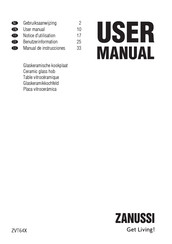 Zanussi ZVT64X Manual De Instrucciones