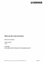 Berner BACC 10,8 V LI Manual De Instrucciones