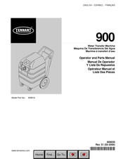 Tennant 900 Manual De Operador Y Lista De Repuestos