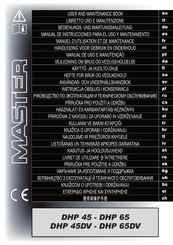 Master DHP 65 Manual De Instrucciones