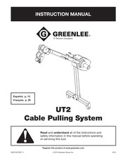 Textron GREENLEE UT2 Manual De Instrucciones