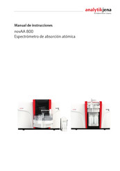 Analytik Jena novAA 800 Manual De Instrucciones