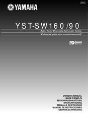 Yamaha YST-SW160 Manual De Instrucciones