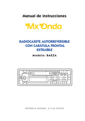 Mx Onda BAEZA Manual De Instrucciones