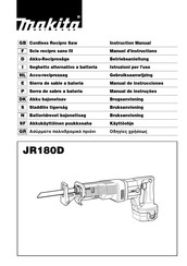 Makita JR180D Manual De Instrucciones