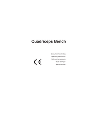 Enraf Nonius Quadriceps Bench Manual De Uso