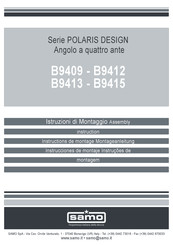 Samo POLARIS DESIGN B9409 Instrucciones De Montaje