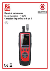 RS Pro 174-6576 Manual De Instrucciones