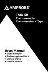Amprobe TMD-50 Manual De Uso