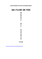 Ineco-IEC SA-712W IR-TEX Manual Del Usuario