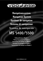 vdodayton MS 5500 Instrucciones De Montaje