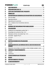 Powerplus POWP1030 Manual De Instrucciones