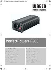 Waeco PerfectPower PP500 Instrucciones De Uso