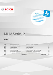 Bosch MUMS2 Serie Instrucciones De Uso