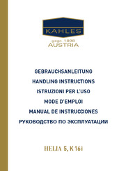 KAHLES HELIA 5 Manual De Instrucciones