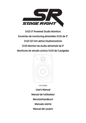Monoprice STAGE RIGHT SV25 Manual Del Usuario