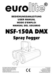 EuroLite NSF-150A DMX Manual Del Usuario