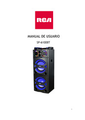 RCA SP-6100BT Manual De Usuario