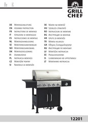 Grill Chef 12201 Instrucciones De Montaje