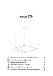 Seca 676 Manual De Instrucciones Y Garantía