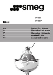 Smeg CV102A Manual Del Usuario