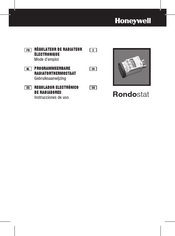 Honeywell Rondostat Instrucciones De Uso