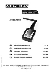 Multiplex HFMG3M-LINK Manual De Instrucciones