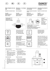 Dungs FRS Instrucciones De Servicio Y De Montaje