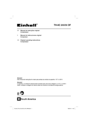 EINHELL TH-AC 200/30 OF Manual De Instrucciones