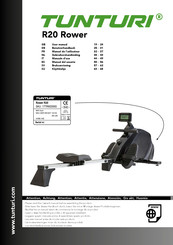 Tunturi R20 Rower Manual Del Usuario