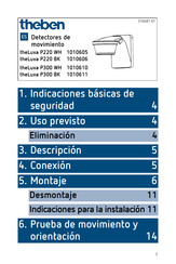 Theben 1010610 Manual Del Usuario