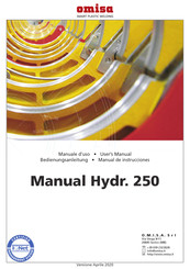 omisa Hydr. 250 Manual De Instrucciones