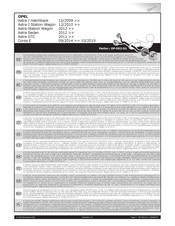 ECS Electronics OP-052-D1 Instrucciones De Montaje