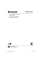 EINHELL TE-SM 2534 Dual Manual De Instrucciones