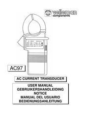 Velleman AC97 Manual Del Usuario