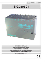 Fracarro DIGIFLEX SIG9808CI Instrucciones De Funcionamiento