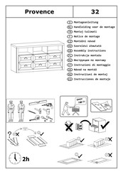 Home affaire Provence 27 Instrucciones De Montaje