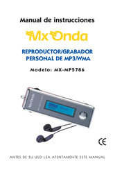 Mx Onda MX-MP5786 Manual De Instrucciones