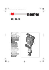 Wurth Master MH 16-XE Instrucciones De Servicio