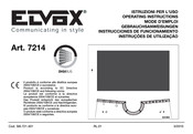 Elvox 7214 Instrucciones De Funcionamiento