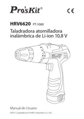 ProsKit HRV6620 Manual De Usuario