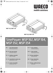 Waeco SinePower MSP 164 Instrucciones De Uso