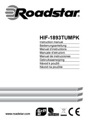 Roadstar HIF-1893TUMPK Manual De Instrucciones