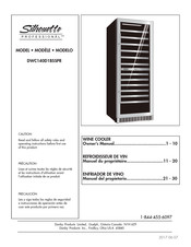 Silhouette DWC140D1BSSPR Manual Del Propietário