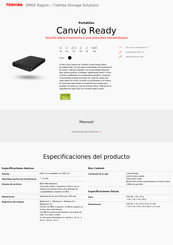 Toshiba Canvio Ready Manual Del Usuario