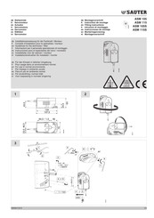 Sauter ASM 105 Instrucciones De Montaje